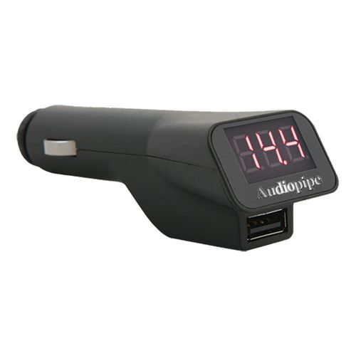 Audiopipe NLD300CLU Voltage Meter With Usb Charger