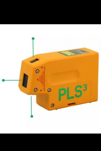 PLS 3 GREEN BEAM LASER LEVEL &amp; STAND, CALIBRATION IS OUT