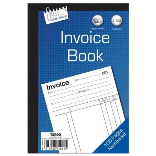 INVOICE BOOK,RECEIPT BOOK,DUPLICATE BOOK1-40/1 -100 Pages Pad NCR/Carbon Invoice