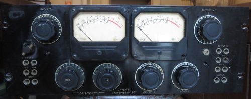 Daven Type 6C Transmission Measuring Set / Attenuators