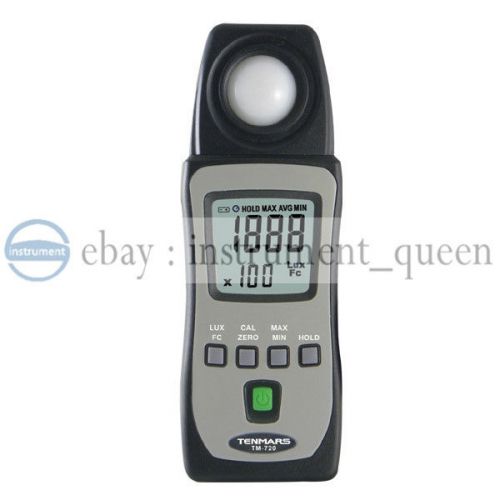 TENMARS TM-720 Mini Pocket 400,000 Lux Foot candle FC Light Level Meter Luxmeter