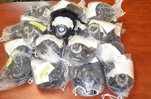 Lot of 25 scott av2000 av-2000 comfort seal large scba face pieces masks for sale