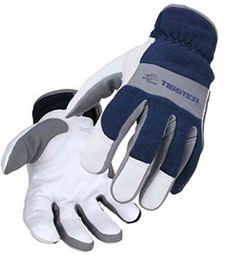 Revco tigster premium flame resistant snug fit kidskin tig welding gloves-xl for sale