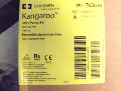 Covidien Kangaroo Joey Pump Set #763656 Anti-Free Flow 1000ml. Lot Of 30.