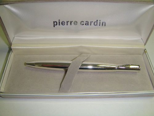 Pierre Cardin ballpoint pen silver plated - elegant