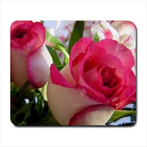 New Beautiful Fire and Ice Rose Mouse pad Mouspad PC Game Free Shipping