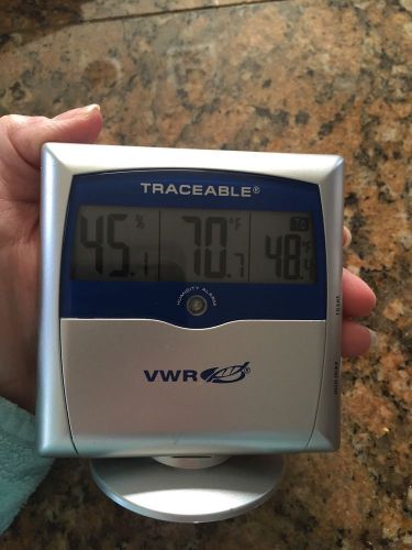 VWR Traceable Digital Humidity/Temperature/Dew Point Meter