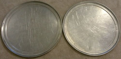 2 x 13&#034; aluminum pizza pans american metalcraft 1300 commercial grade ships free for sale