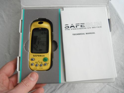 OPTIX SafeSun BRAND NEW UV Precision UV meter   Free shipN