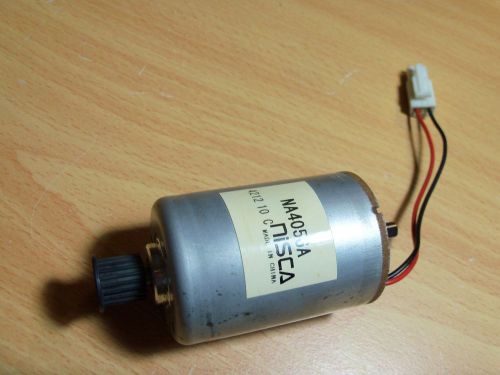 NISCA NA4056A DC24V motor for commercial printers (2-prong connector) .65A
