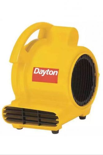 DAYTON 30EK65 Carpet/Floor Dryer, 120V, 140 cfm, Yellow