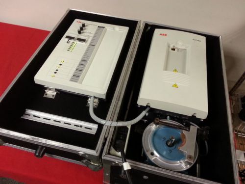 ABB ACS 600 Frequency Coverter Demo Case with Application Macros in travel case