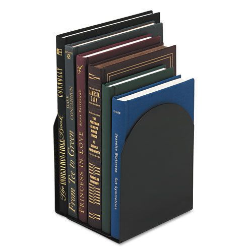 &#034;universal bookends, magnetic, 6 x 5 x 7, metal, black, pr - unv54071&#034; for sale