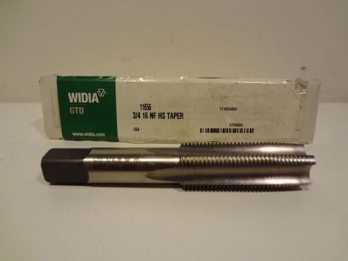 Widia GTD 11656 3/4 16 NF HS Taper Uncoated w/ Case **NO RESERVE**