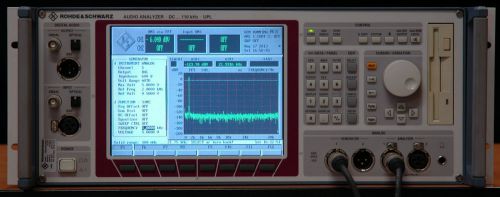 Rohde &amp; Schwarz UPL /B2/B4/B5 Dual Channel Audio Analyzer DC/10 Hz to 110 kHz