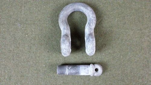 Heavy duty screw pin lifting shackle 3/4&#034; 5 ton for sale
