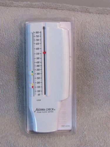 Asthma Check-Peak Flow Meter-Flow Range 60 to 810 L/min-Single-Patient Use