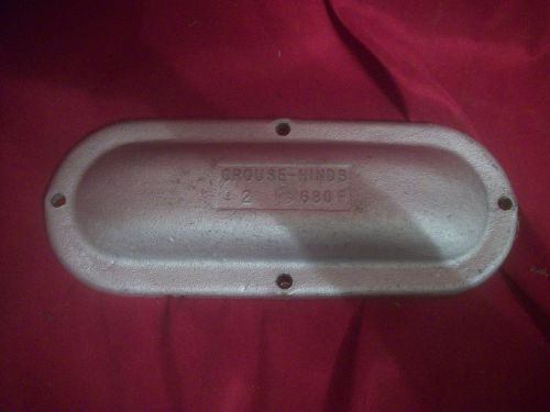 CROUSE-HINDS CONDUIT COVER 680F