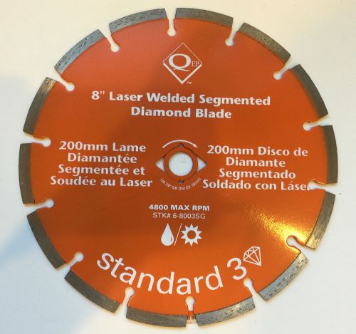 8&#034; Segmented Diamond Blade