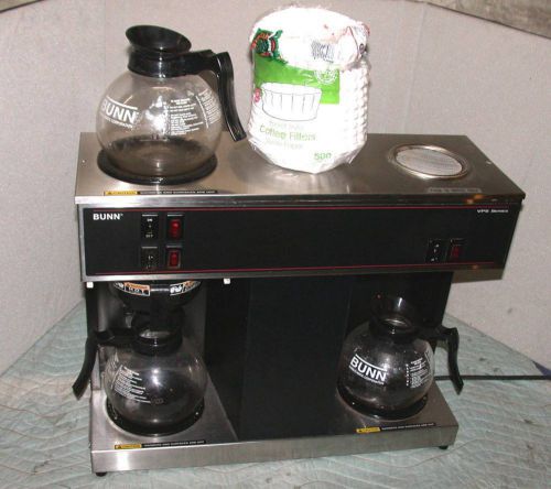 BUNN VPS 04275.0031 12 Cup PourOmatic Coffee Brewer Maker 3 decanters  Free S&amp;H