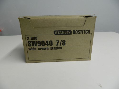 Bostitch SW9040 7/8 Wide Crown Staple