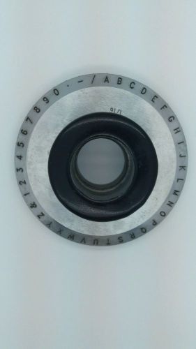 Geo-T-Schmidt nameplate marking machine dial 1/16