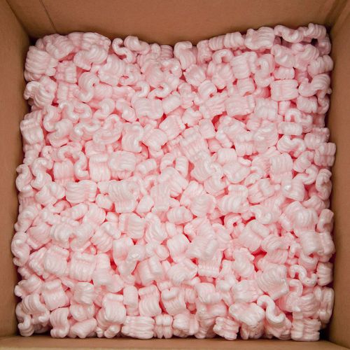 Packing Peanuts Anti Static Loose Fill 8 Cubic Feet 60 Gallon Free Shipping Pink