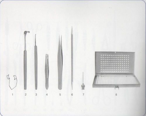 Foreign body removal set  surgical instruments ophthalmic surgery set lab fs usa for sale