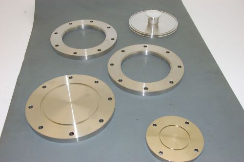 Stainless Steel vacuum sanitary Flanges Reducer 225mmD 180mmD 130mmD Lot of 5