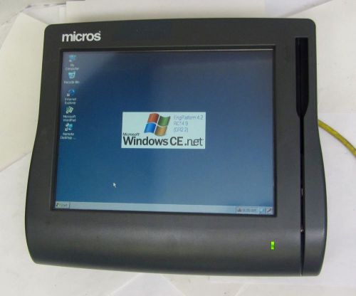 Micros 12.1&#034; Workstation 4 System POS Touchscreen Terminal 500614-001