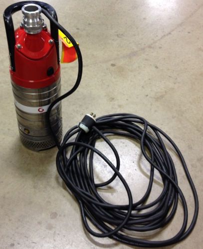 submersible pump