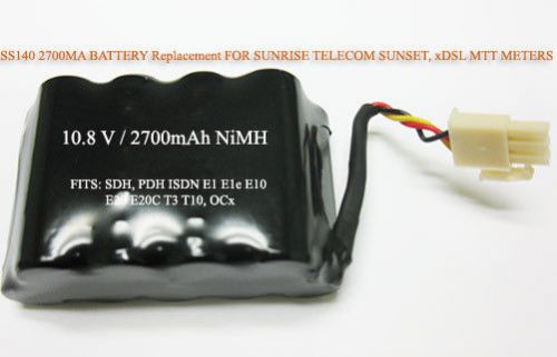 Brand NEW - SS140 2700MA BATTERY for SUNRISE TELECOM SUNSET, xDSL MTT METERS
