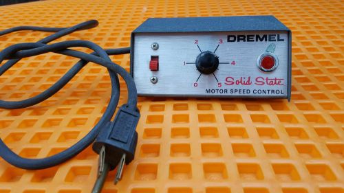 Dremel 219-2 Solid State Motor Speed Control no Reserve