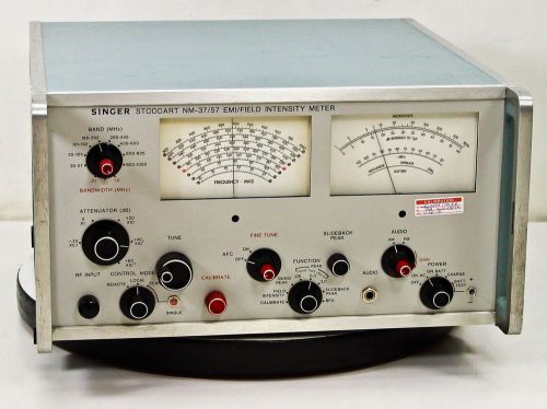 Singer Stoddart NM-37/57 EMI/Field Electromagnetic Field Intensity Meter