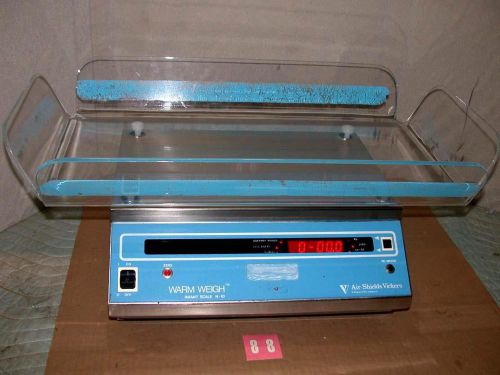 Air Shields Vickers Warm Weigh model N10 Infant Scale N-10 Free S&amp;H