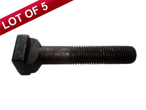 Lot 5 pcs- t- slot bolt thread size m20 suitable for t- slot-22mm total length 1 for sale