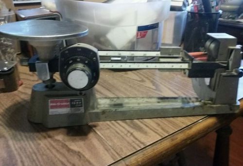 Vtg Ohaus Dial-O-Gram 1600 Touch &amp; Weigh Balance Scale 1600g Capacity