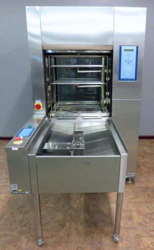 Getinge castle 8666 dual door pass through washer disinfector steris amsco 46 for sale