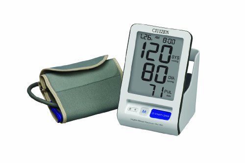 Citizen CH-456 Self-Storing Arm Digital Blood Pressure Monitor New