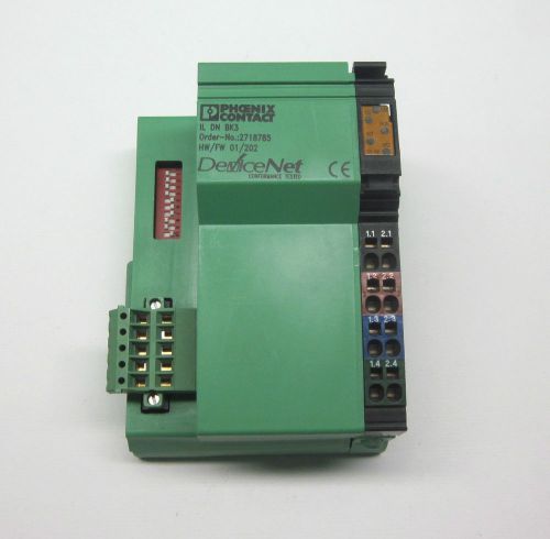 Phoenix Contact 2718785 IL-DN-BK3 Devicenet Communication Interface