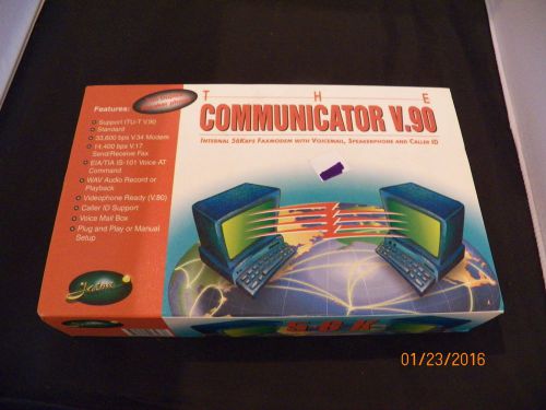 1 Jaton Corp &#034;The Communicator V.90&#034; Internal 56KBPS Faxmodem