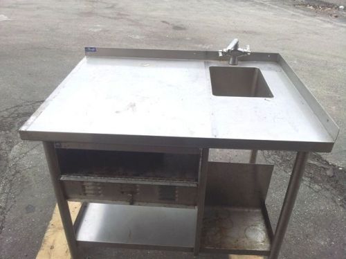 Sink salad / all stainless steel with shelf and drawer for sale