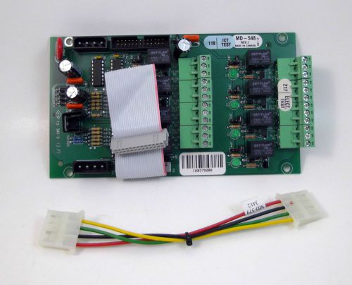 Mircom RM-1008A 8 Relay Adder Module for FA-1000 Series Microprocessor
