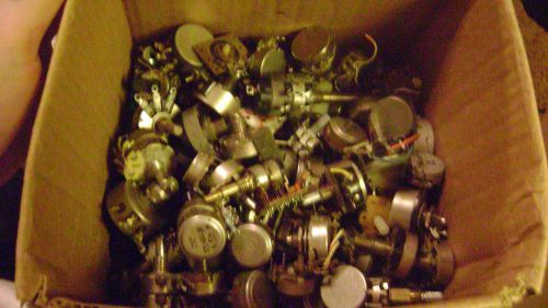 Lot of aprox. 75 Misc. Vintage Potentiometers  L@@ K!!!