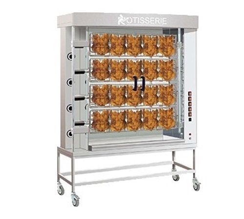 Rotisol FFS1425-4G-SS FauxFlame SPATCHCOCK Rotisserie Oven gas countertop...