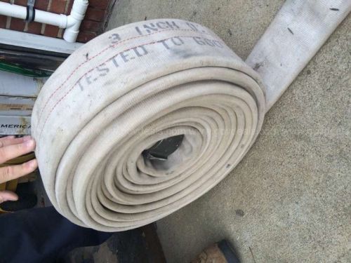 50&#039; length of ponn supreme fire hose 3&#034; with 2.5&#034; couplings male and female for sale
