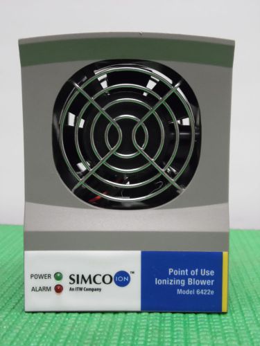 Simco-Ion 6422e AC Auto-Clean FMS Point of Use Ionizing Blower w/Power Supply