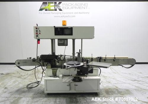 Used- avery model 8005 wraparound pressure sensitive labeler. capable of speeds for sale