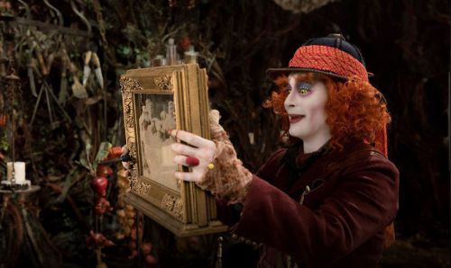 Through the looking glass Mad Hatter mouse pad