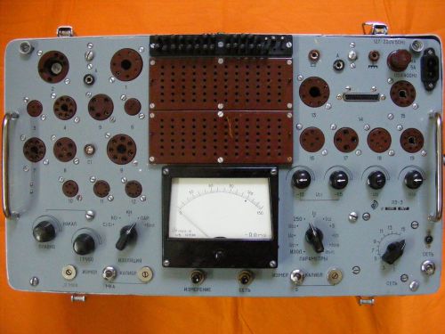 Best vacuum valve TUBE TESTER  L3-3 - USSR russian military precision